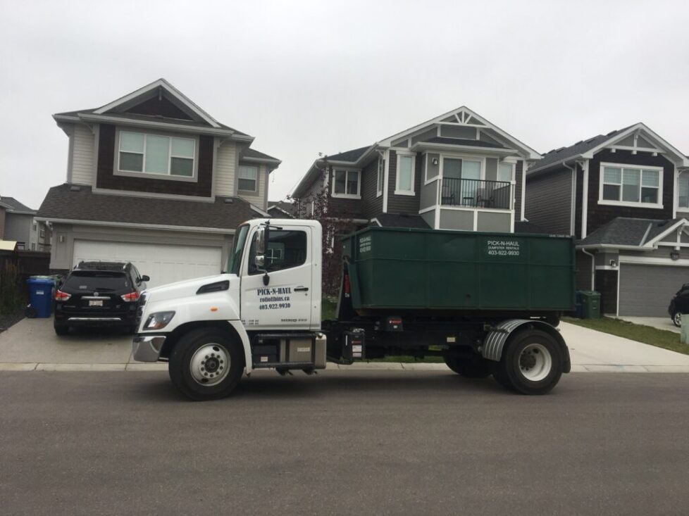 Pick-n-Haul dumpster rental service areas in Calgary