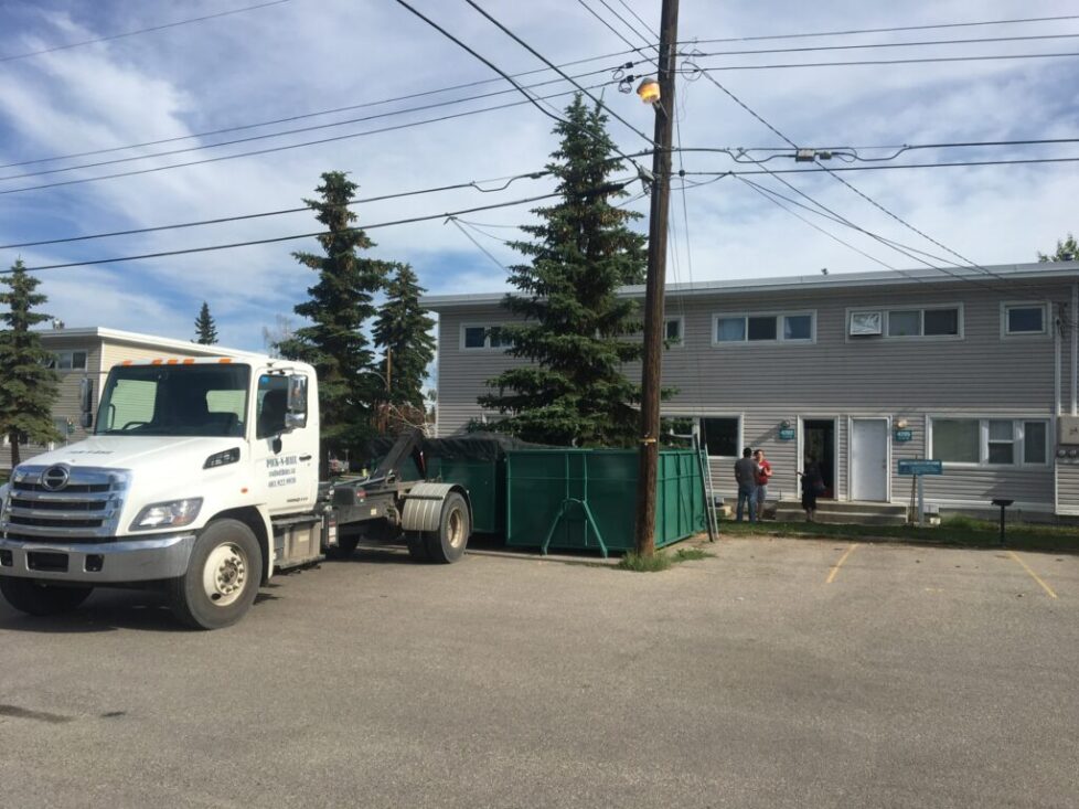 Southeast Calgary dumpster rental by Pick-n-Haul